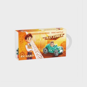 Mini Waffle Autka - Old Timer Turkusowy