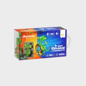 MINI WAFFLE - DIPLODOK - DIPLODOK I PTERODAKTYL 60 EL.