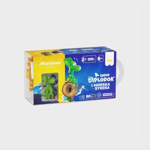 MINI WAFFLE - DIPLODOK - DIPLODOK I MORSKA SYRENA 60 EL.