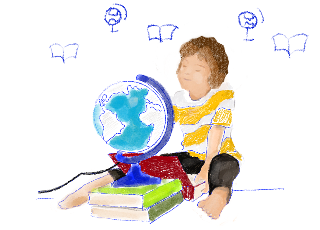 Encouraging Active World Exploration in Children