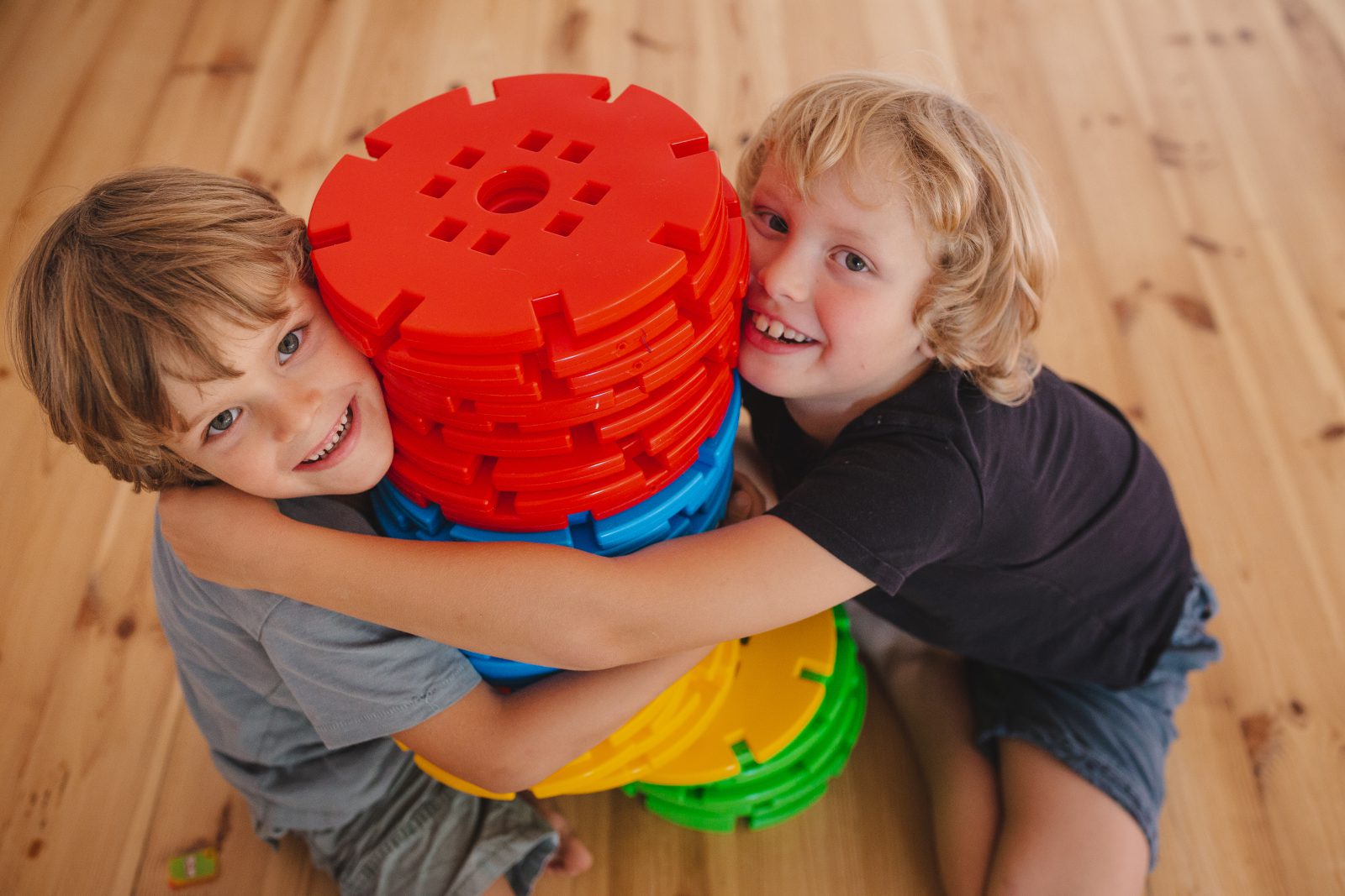 Educational Games Using Colorful Educational Wheels